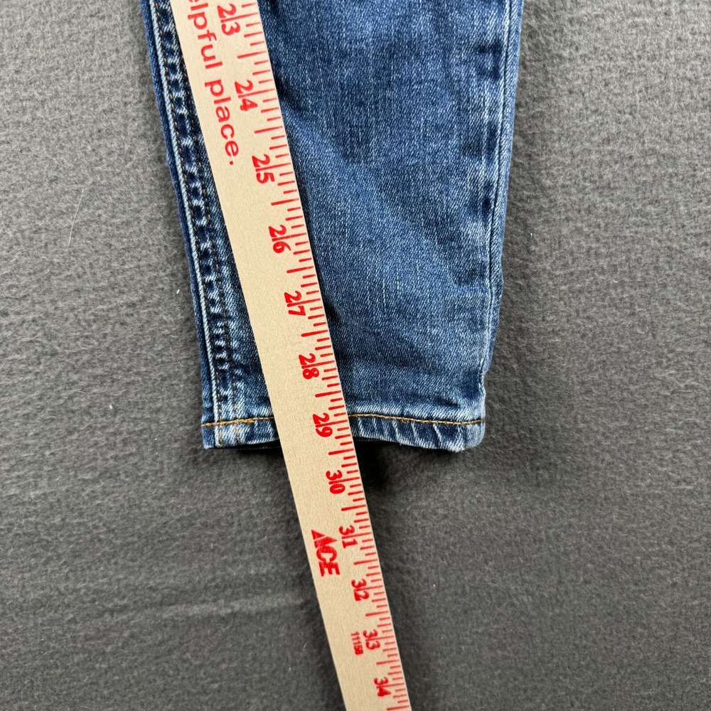 Rag & Bone Jeans Women 26 "Cate" Mid Rise Skinny Med Wash Fade Street Whisker - Picture 5 of 14